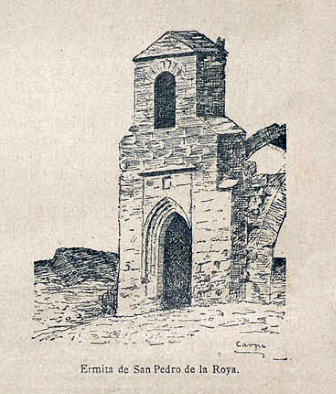 Ermita de San Pedro de Larroya (1883)