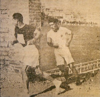 Ignacio Latorre Sanju&aacute;n y Dionisio Carreras (Zaragoza, 1925)