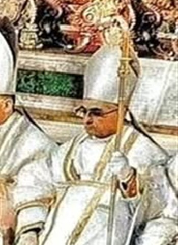 Mons. Jos&eacute; Garc&iacute;a Villas en su consagraci&oacute;n episcopal en el Vaticano (1963)